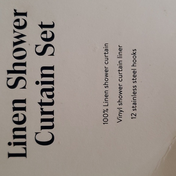 Brooklinen Bath Brooklinen Linen Shower Curtain Set Poshmark